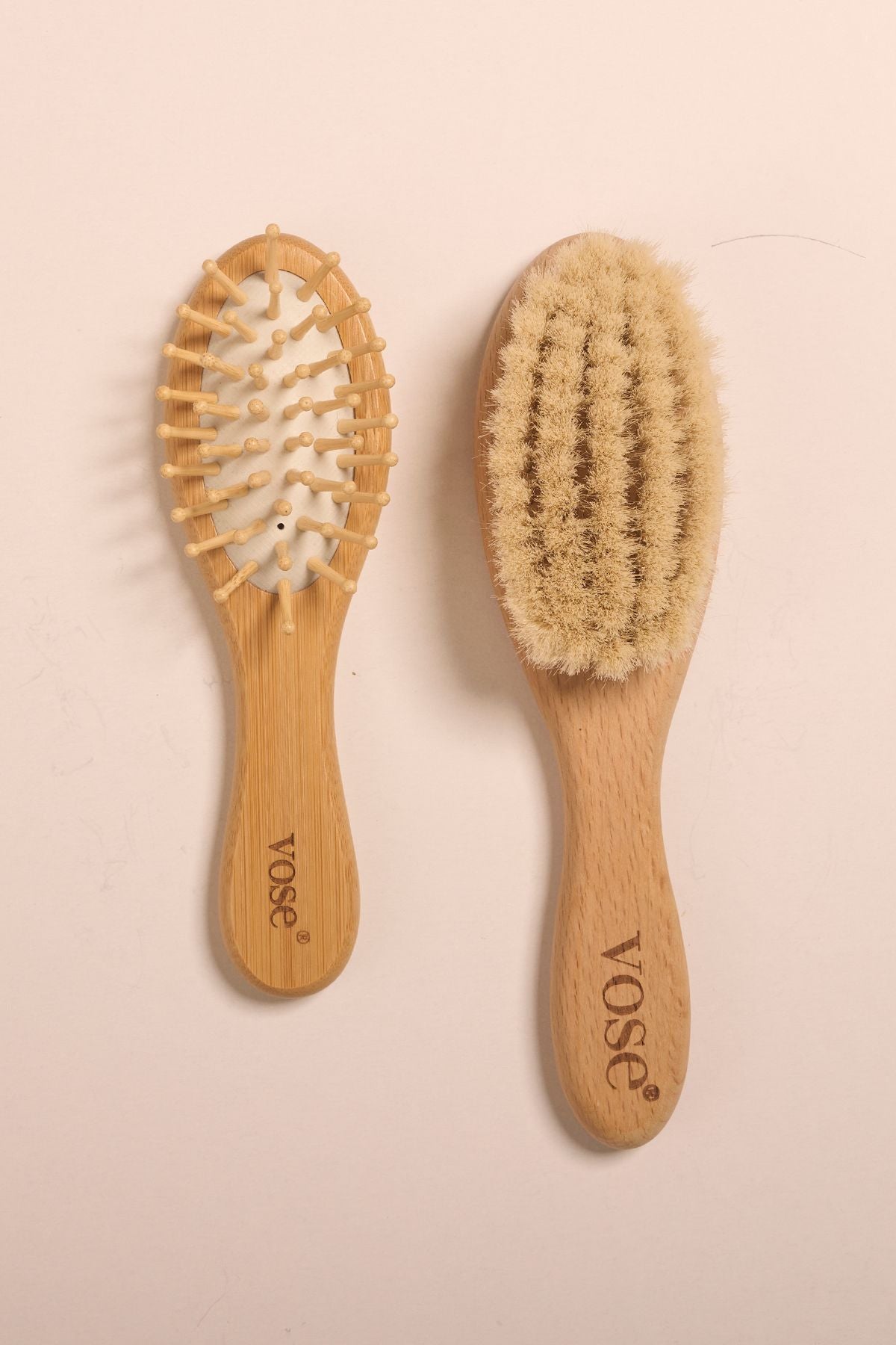 2'li Bambu Tarak & Keçi Kılı Fırça