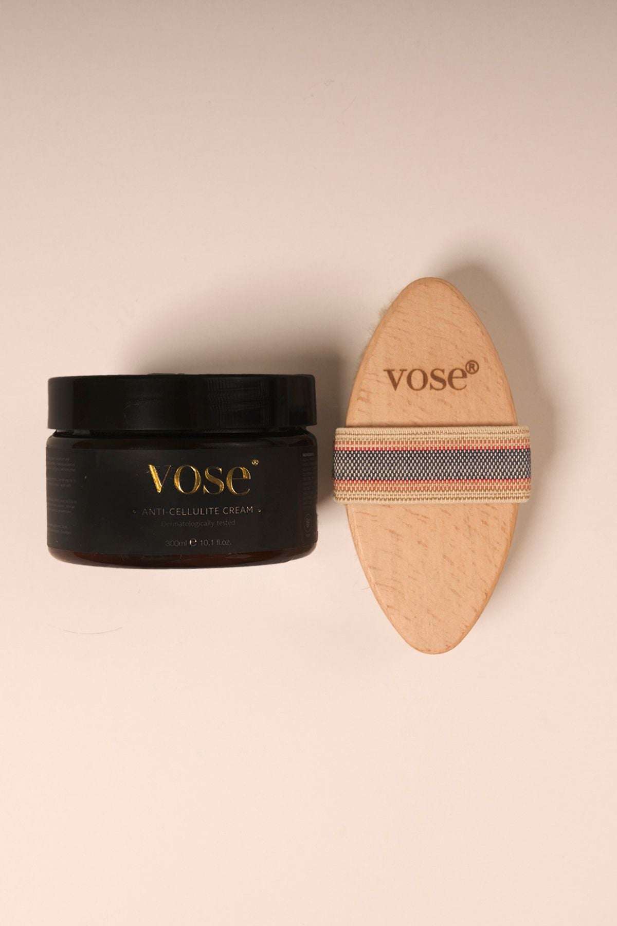 Anti-Cellulite Body Cream + Horse Hair Cellulite Brush (magnolia)