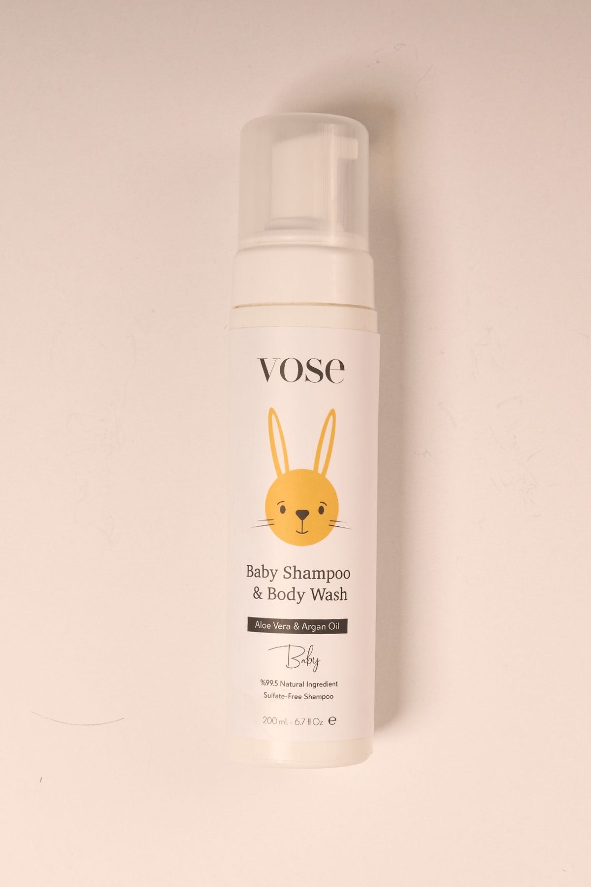 Bebek Saç & Vücut Köpük Şampuan 200ml