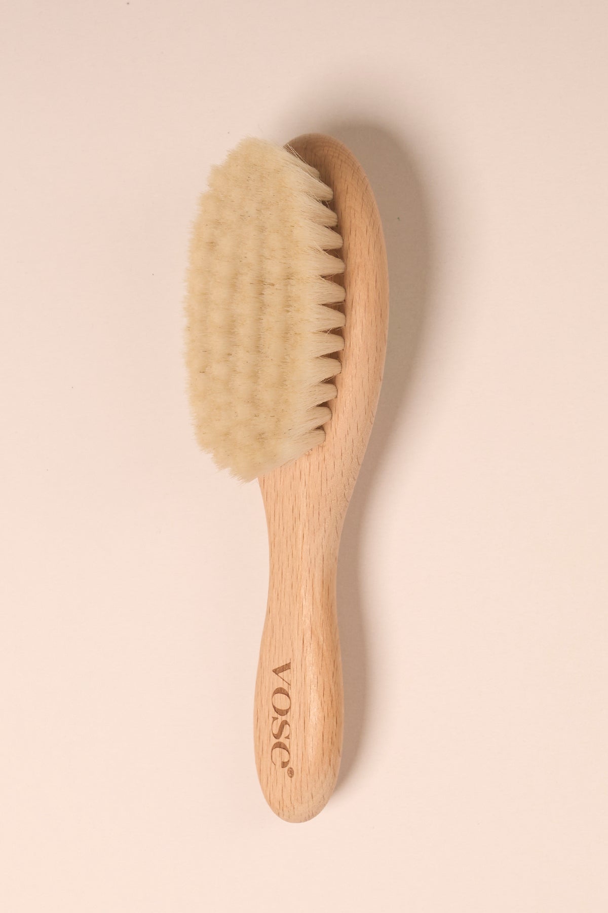 Ahşap Yumuşak Bebek Saç Fırçası 0 Ay + (Keçi Kılı)