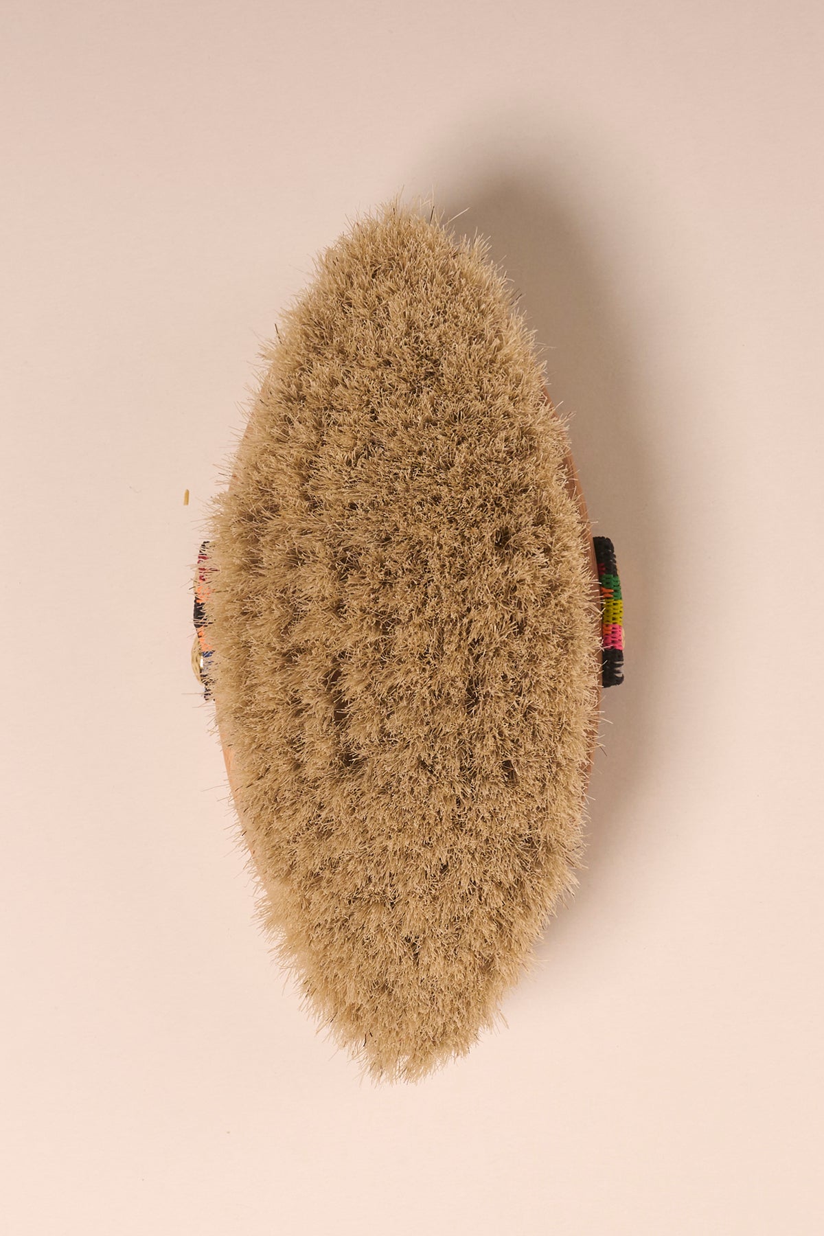 Set of 3 Natural Horse Hair Cellulite Brush (Tulip) + Face Brush + Nail Brush