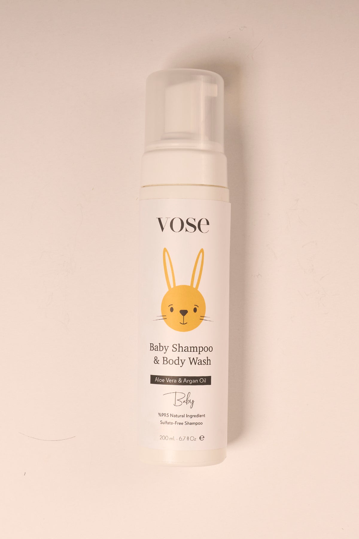 Bebek Saç Fırçası Saç & Vücut Köpük Şampuanı