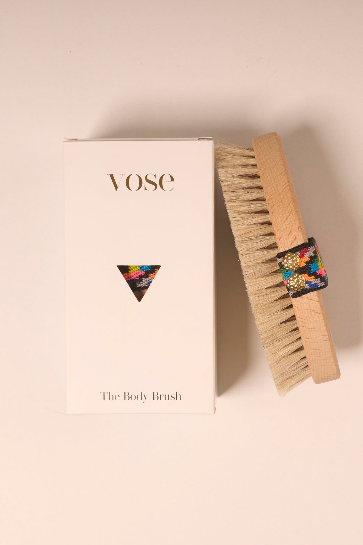 %100 Doğal At Kılı Selülit Fırçası - Tulip