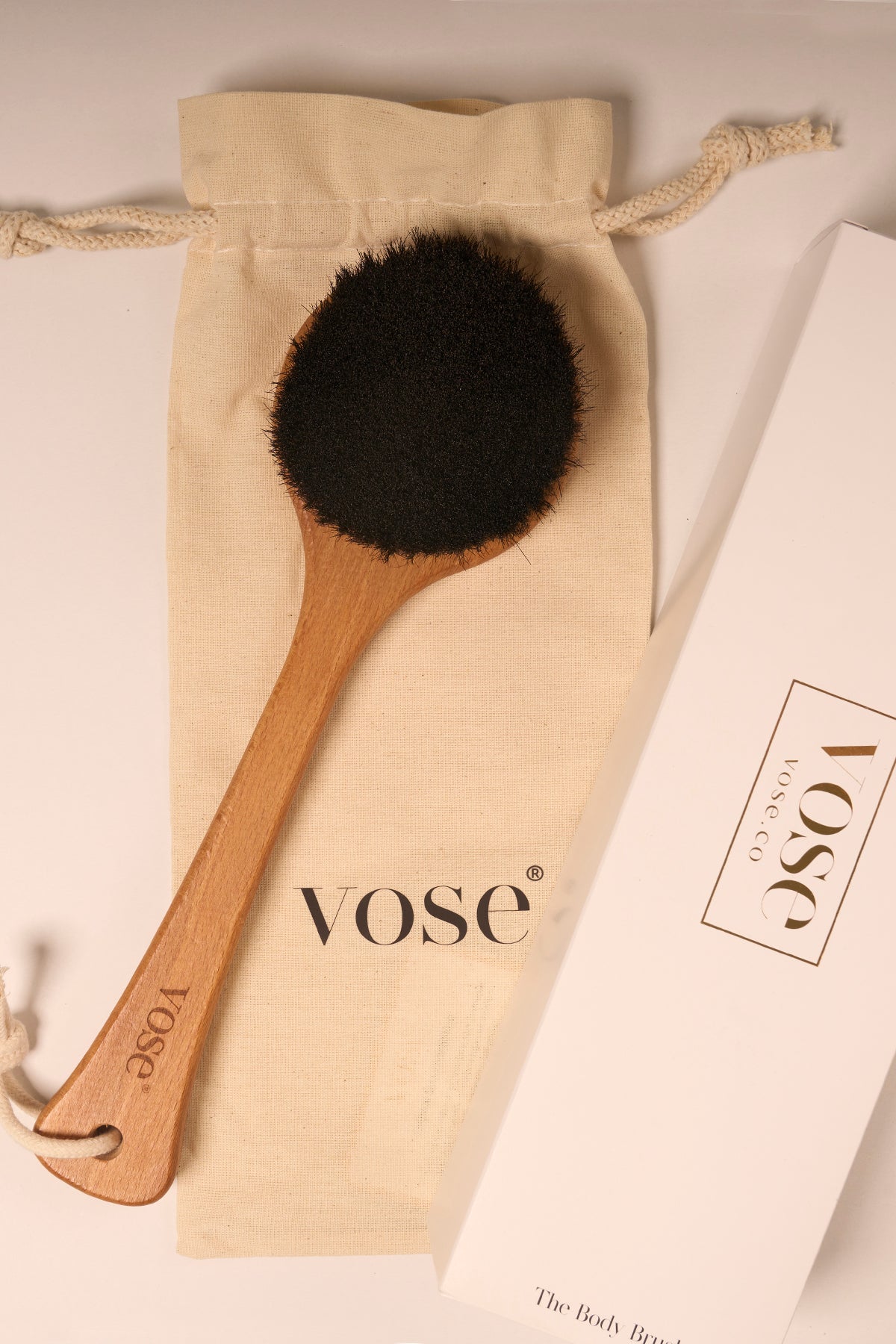 At Kılı %100 Doğal Vücut Fırçası - Long