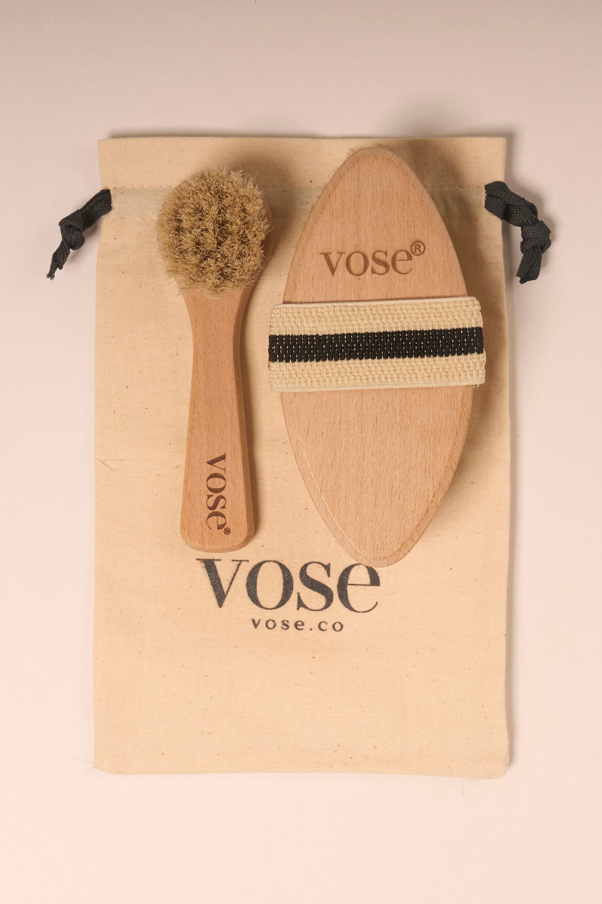 2' li Set Doğal At Kılı Selülit (Lotus) + Yüz Fırçası