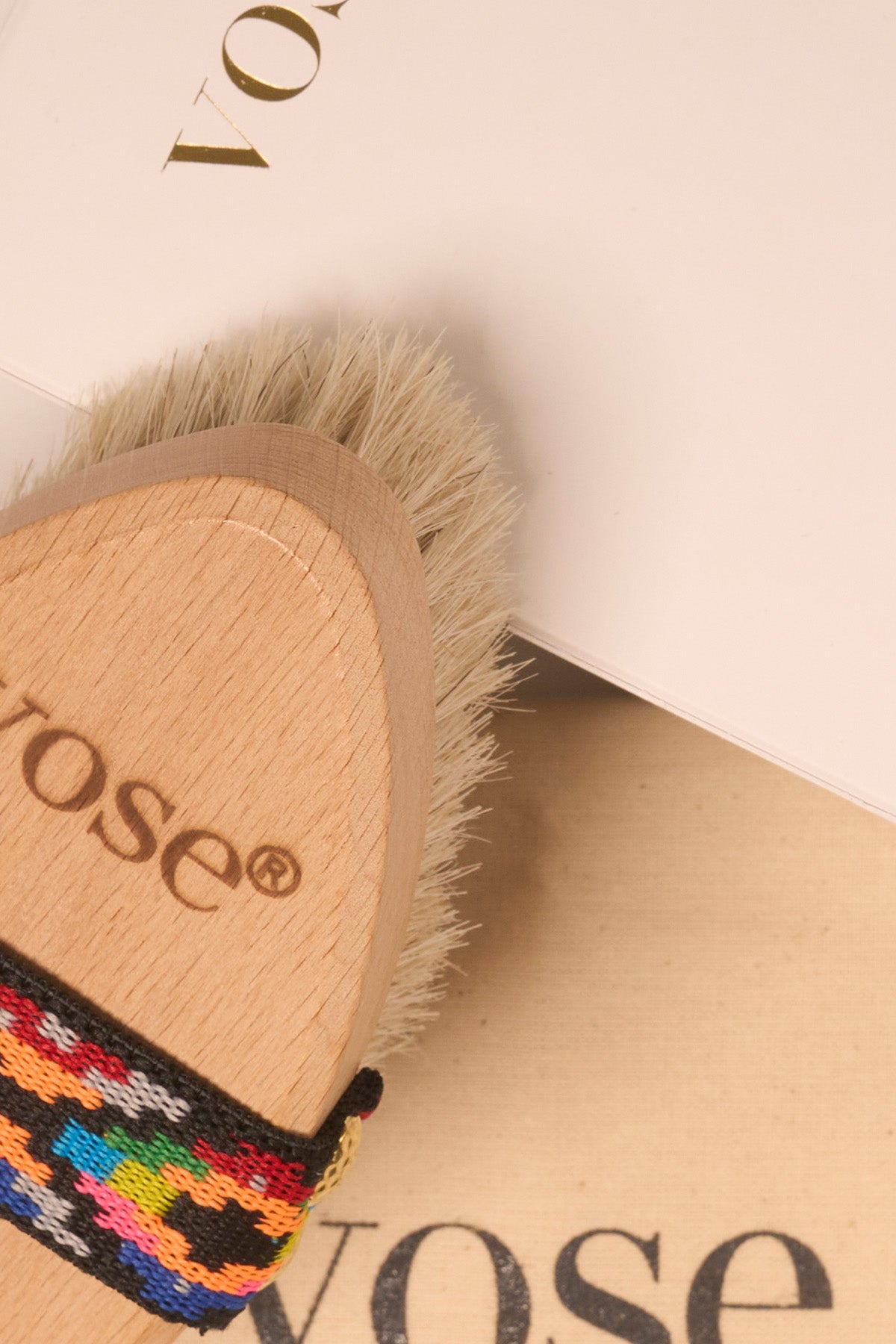 %100 Doğal At Kılı Selülit Fırçası - Tulip