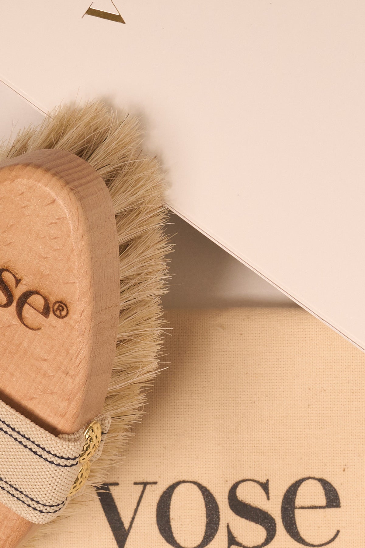 %100 Doğal At Kılı Selülit Fırçası - Vanilla