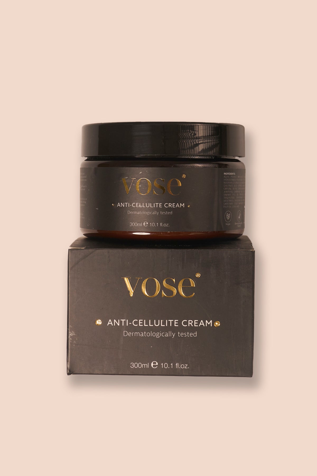 Selülit Karşıtı Vücut Kremi + At Kılı Selülit Fırçası (vanilla)