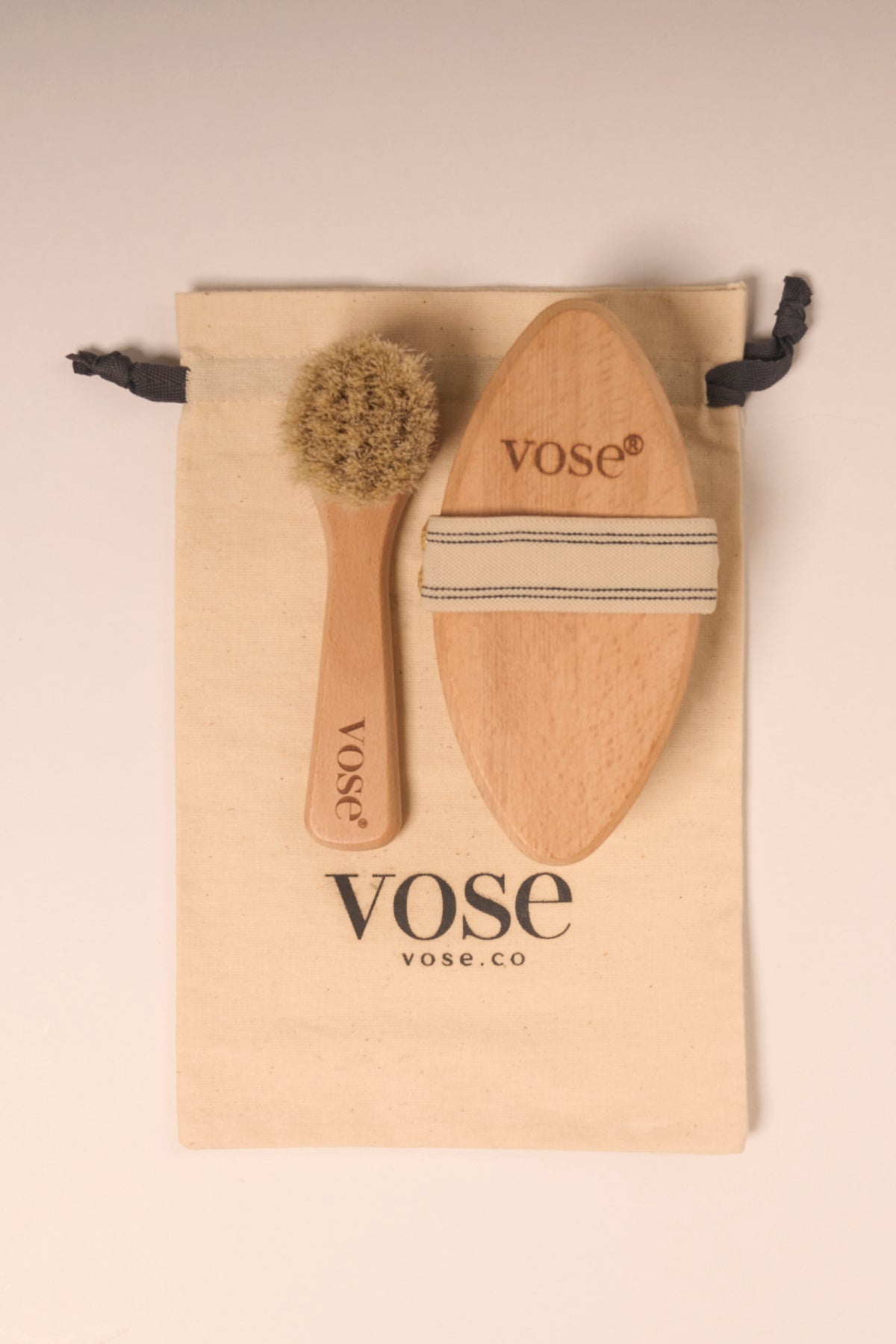 2' li Set Doğal At Kılı Selülit (Vanilla) + Yüz Fırçası