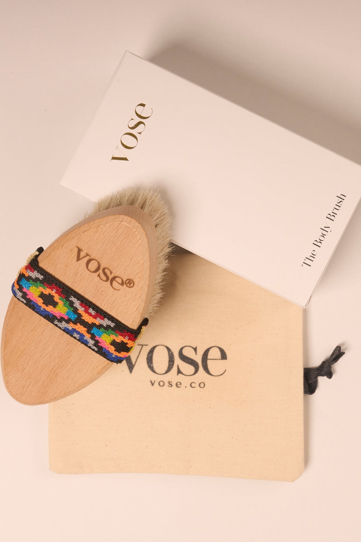 %100 Doğal At Kılı Selülit Fırçası - Tulip