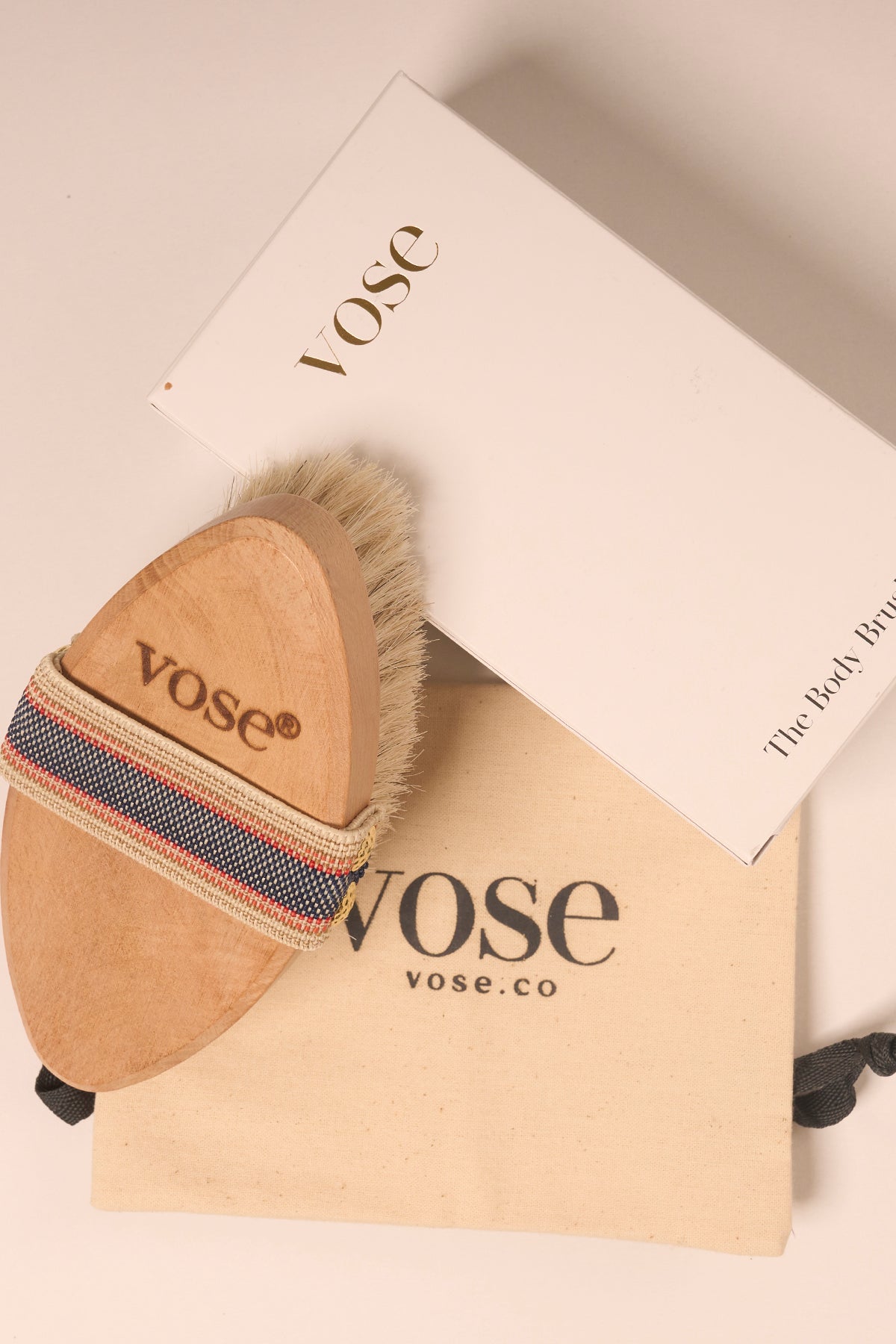 %100 Doğal At Kılı Selülit Fırçası - Magnolia