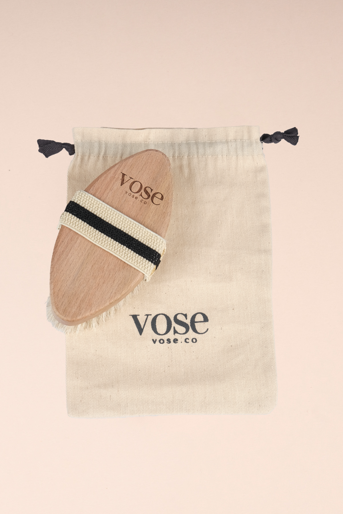 3' lü Set Doğal At Kılı Selülit Fırçası (Lotus) + Yüz Fırçası + Tırnak Fırçası