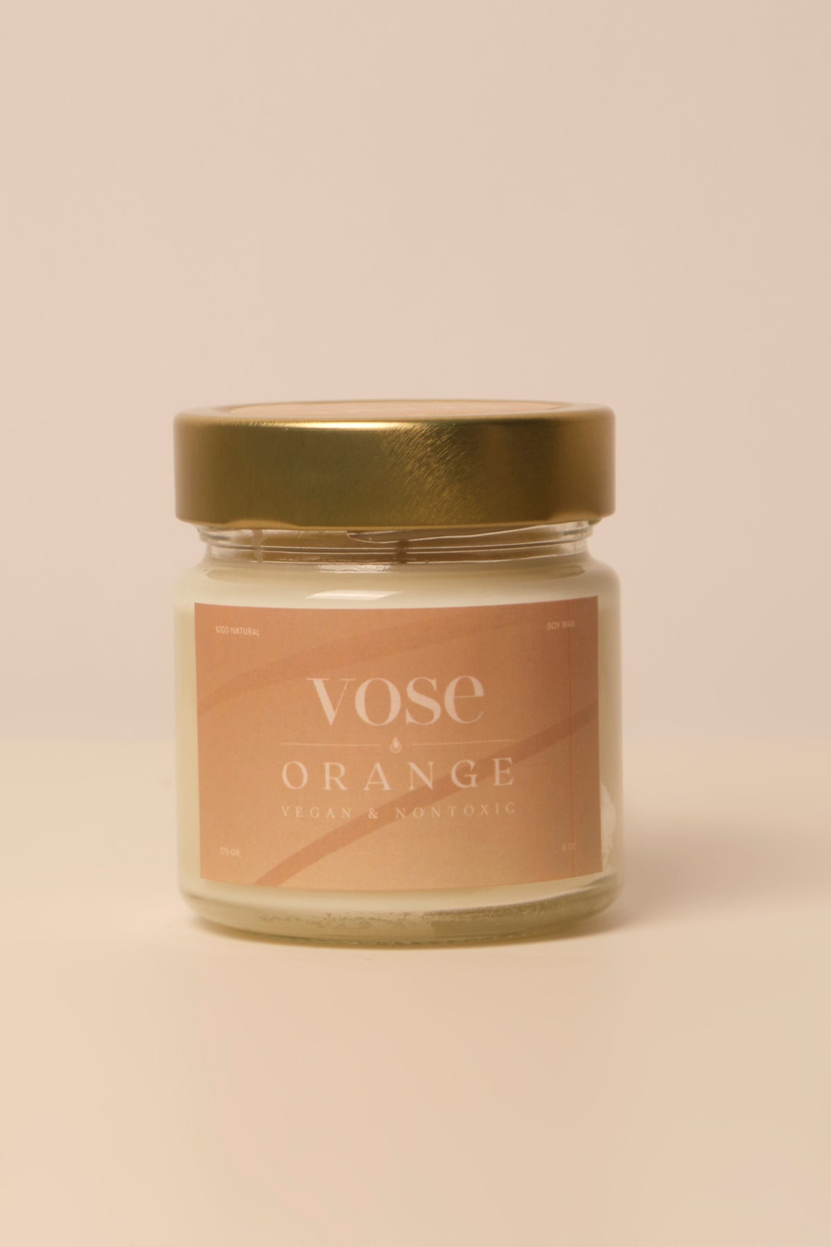 Vose Portakal Kokulu Doğal Soya Mumu