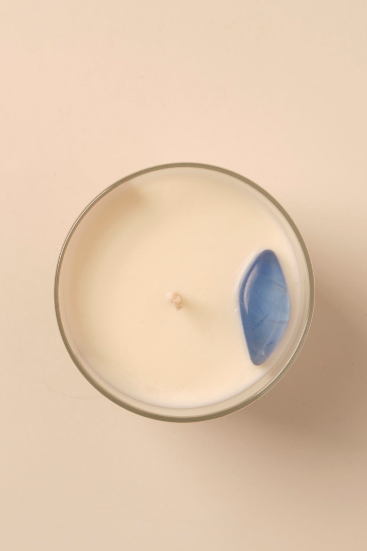 Vose Mavi Obsidyen Taşlı Doğal Soya Mumu The Blue Stone – Bergamot Candle