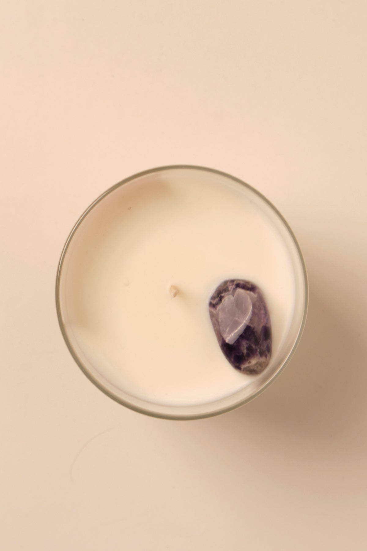 Vose Doğal Ametist Taşlı Soya Mumu Amethyst Stone – Lavender