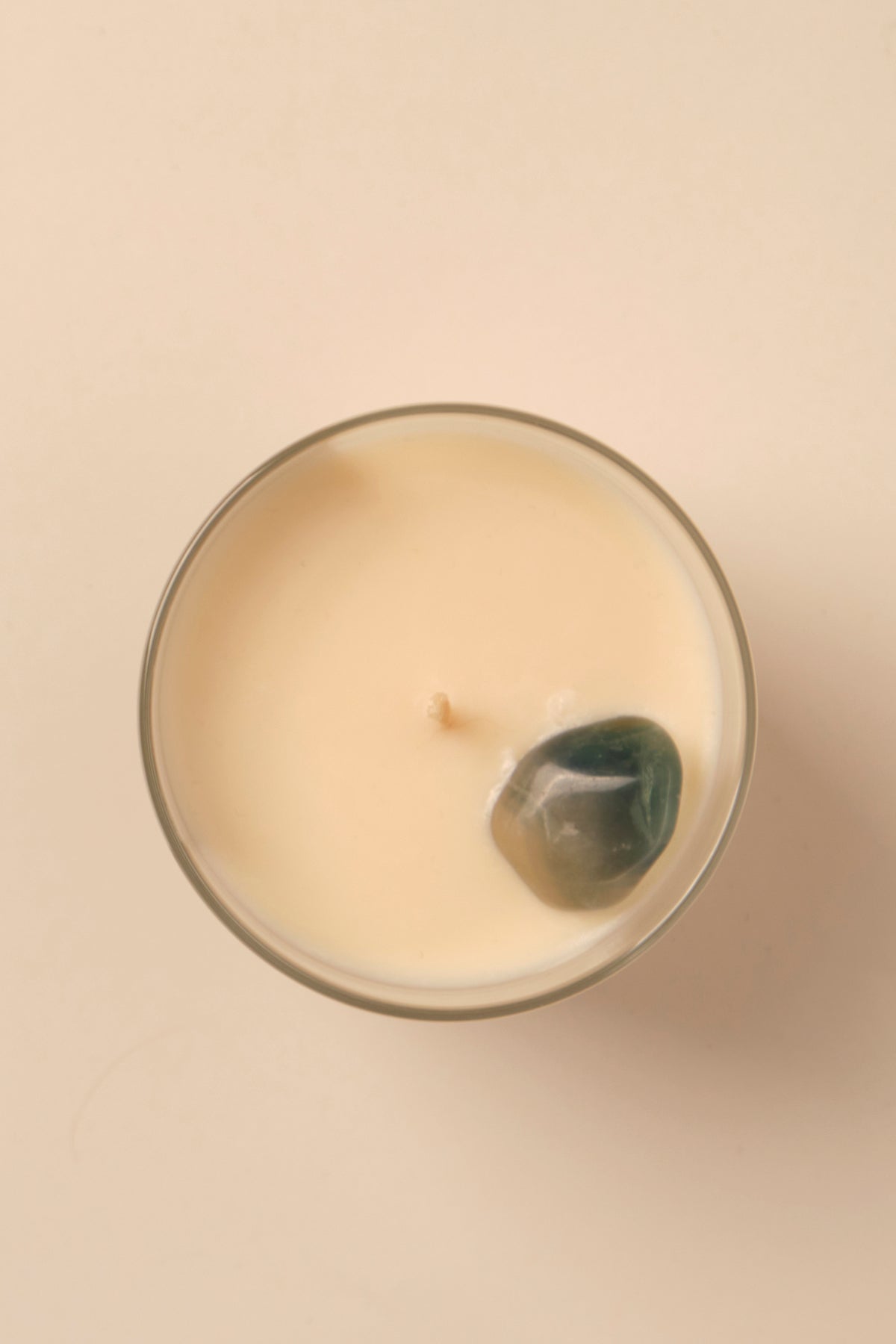 Vose Yeşil Florit Taşlı Yasemin Kokulu Doğal Soya Mumu