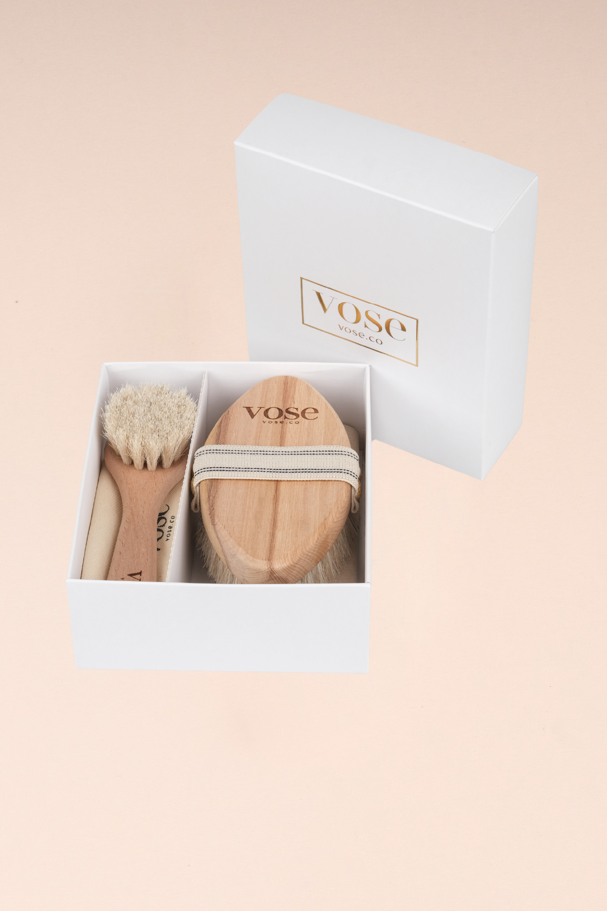 2' li Set Doğal At Kılı Selülit (Vanilla) + Yüz Fırçası