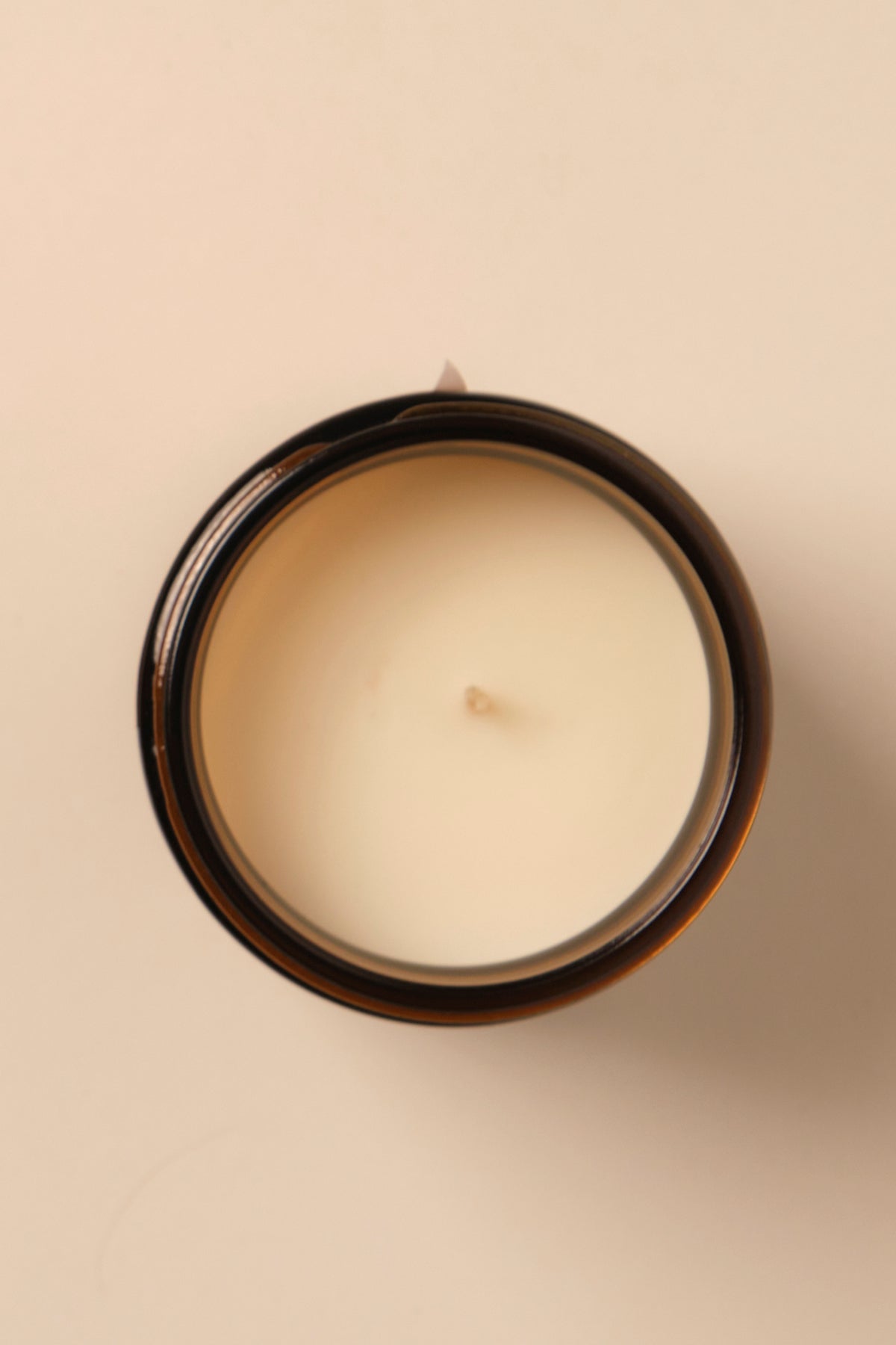 Amber Kokulu % 100 Doğal Soya Wax Amber Kavanoz Mum